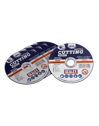 Cutting Disc Pack of 100 Ø100 x 1.2mm Ø16mm Bore