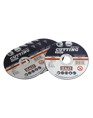 Cutting Disc Ø115 x 1.2mm Ø22mm Bore Pack of 5