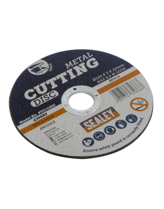 Cutting Disc Ø125 x 3mm Ø22mm Bore