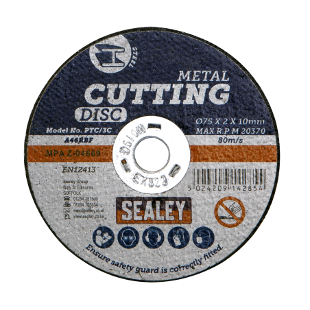 Cutting Disc Ø75 x 2mm Ø10mm Bore Pack of 5