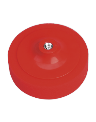 Tête de Polissage & Mousse de Polissage Ø150 x 50mm M14 x 2mm Rouge/Ultra-Douce