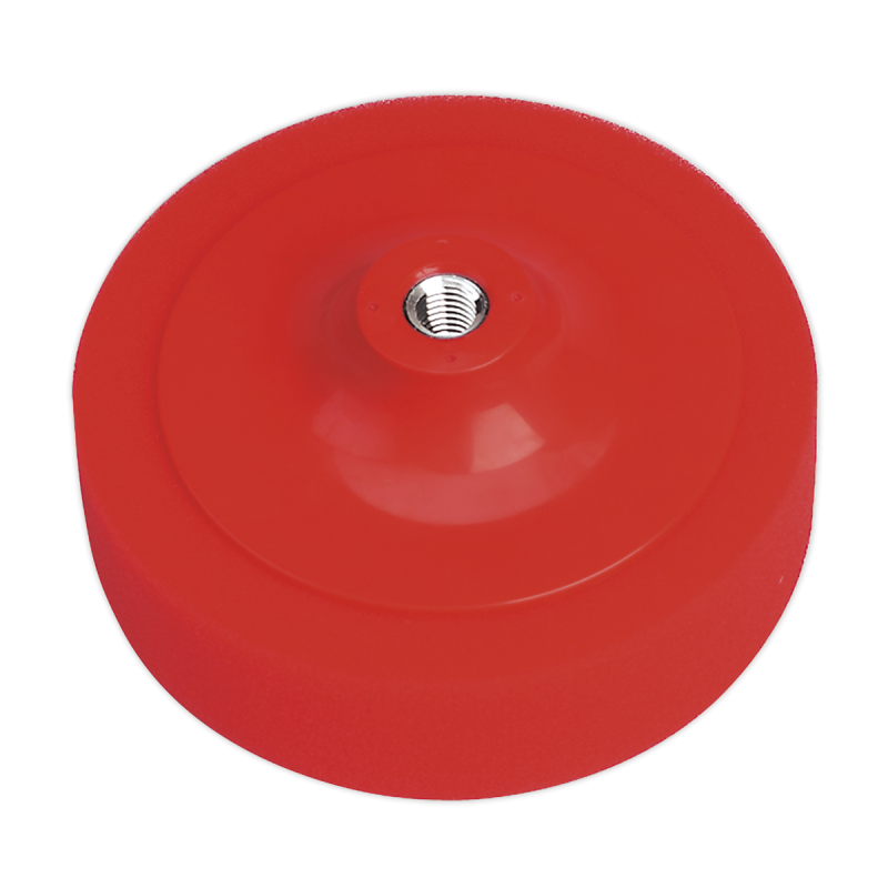 Tête de Polissage & Mousse de Polissage Ø150 x 50mm M14 x 2mm Rouge/Ultra-Douce