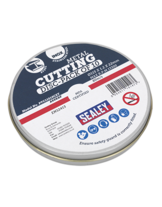 Cutting Disc 115 x 1.2mm Countertop Display Box 10 Packs of 10