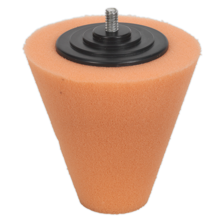 Buffing & Polishing Foam Cone Orange/Firm