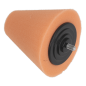 Buffing & Polishing Foam Cone Orange/Firm