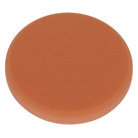 Tête de Polissage et Mousse de Polissage Velcro Ø150 x 25mm Orange/Ferme