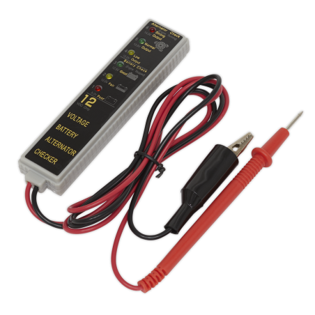 Battery & Alternator Tester 12V LED