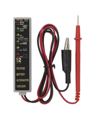 Battery & Alternator Tester 12V LED