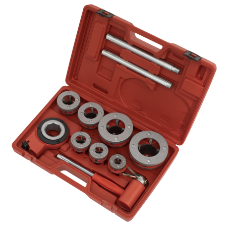 Pipe Threading set 7pc 3/8"- 2"BSPT