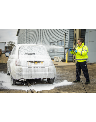 Pressure Washer with Snow Foam 100bar 390L/hr