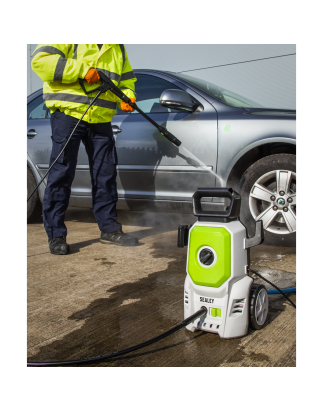 Pressure Washer with Snow Foam 100bar 390L/hr