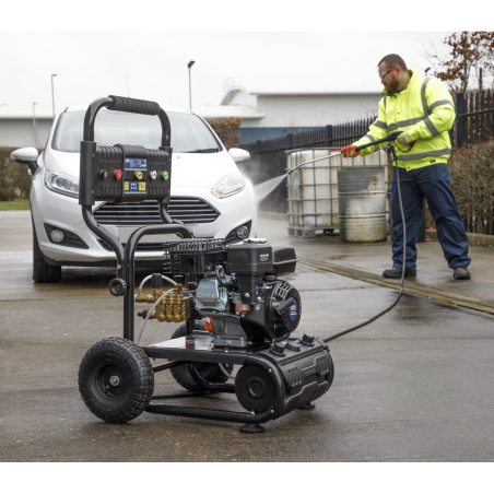 Self-Priming Pressure Washer 220bar 540L/hr 6.5hp - Petrol