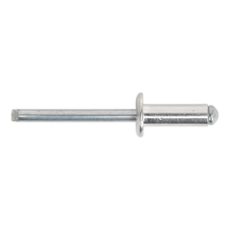 Rivet aveugle en aluminium, bride standard 6,4 x 18 mm, paquet de 200