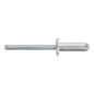 Rivet aveugle en aluminium, bride standard 6,4 x 18 mm, paquet de 200