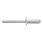 Bride standard de rivet aveugle en aluminium 6,4 x 19,5 mm paquet de 200