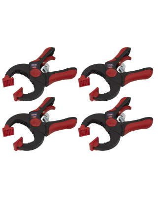 Ratchet Clamp Set 45mm 4pc