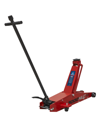 Premier Long Reach High Lift Trolley Jack 3 Tonne