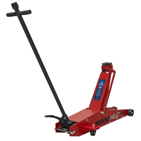 Premier Long Reach High Lift Trolley Jack 3 Tonne