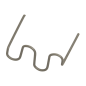 Wave Staple 0.6mm - Pack of 100