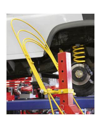 Coil Spring Compressor Restraint System