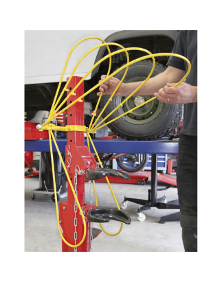 Coil Spring Compressor Restraint System