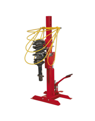 Coil Spring Compressor Restraint System