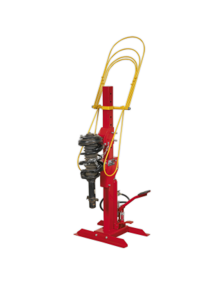 Coil Spring Compressor Restraint System