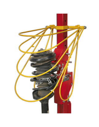 Coil Spring Compressor Restraint System