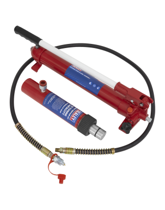 Snap Push Ram with Pump & Hose Assembly 10 Tonne