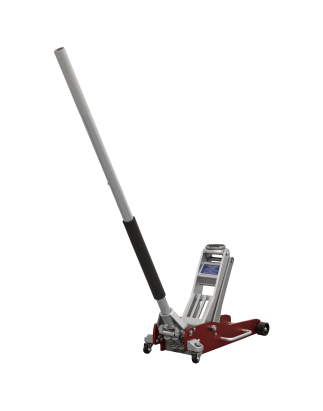 Premier Low Profile Aluminium Trolley Jack with Rocket Lift 2.5 Tonne