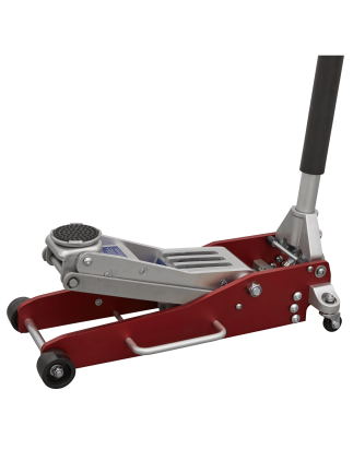 Premier Low Profile Aluminium Trolley Jack with Rocket Lift 2.5 Tonne