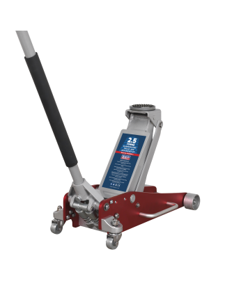 Aluminium/Steel Trolley Jack with Rocket Lift 2.5 Tonne