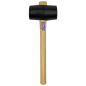 Rubber Mallet 1.75lb Black