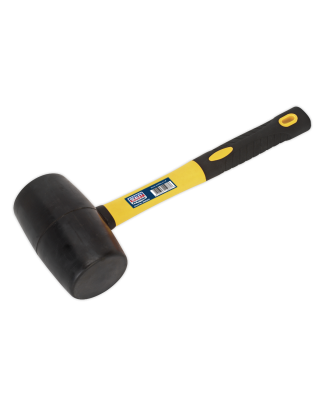 Rubber Mallet 2lb with Fibreglass Shaft