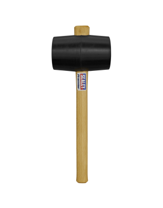 Rubber Mallet 2.5lb Black