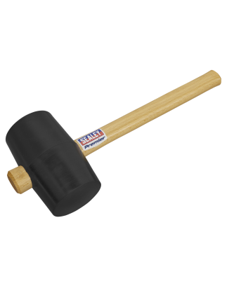 Rubber Mallet 2.5lb Black