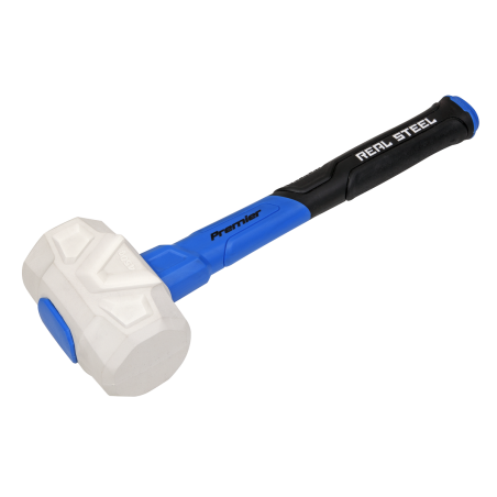 Rubber Mallet with Fibreglass Shaft 16oz