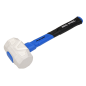 Rubber Mallet with Fibreglass Shaft 16oz