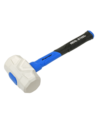 Rubber Mallet with Fibreglass Shaft 24oz