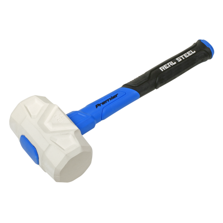 Rubber Mallet with Fibreglass Shaft 24oz