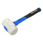 Rubber Mallet with Fibreglass Shaft 24oz