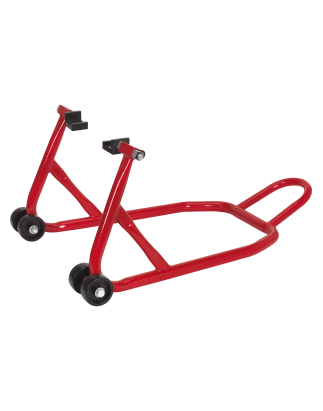 Universal Rear Paddock Stand with Rubber Supports