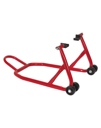 Universal Rear Paddock Stand with Rubber Supports