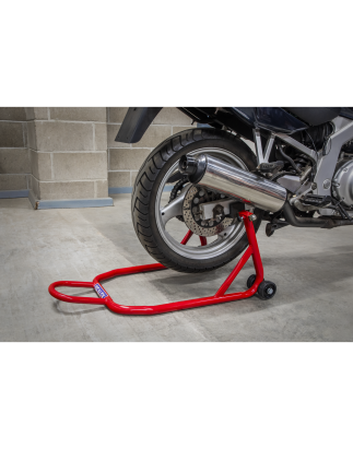 Universal Rear Paddock Stand with Rubber Supports