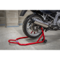 Universal Rear Paddock Stand with Rubber Supports