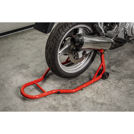 Universal Rear Paddock Stand with Rubber Supports