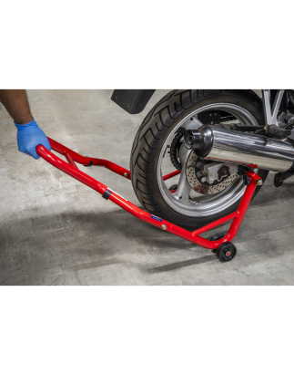 Universal Rear Paddock Stand with Rubber Supports