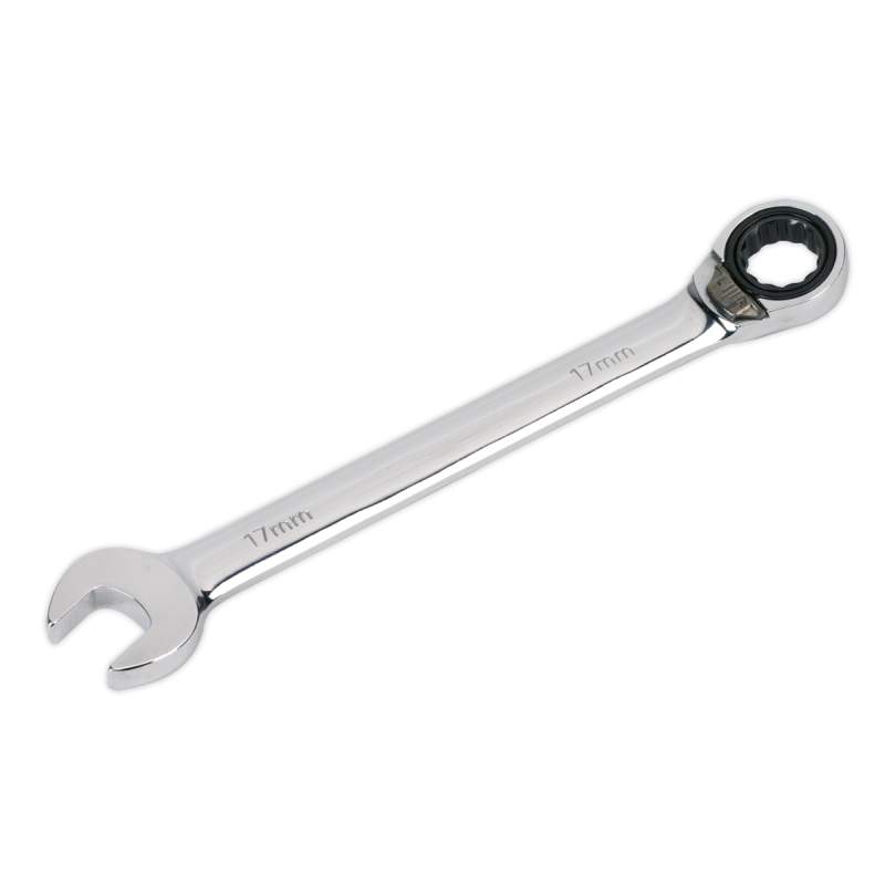 Reversible Ratchet Combination Spanner 17mm