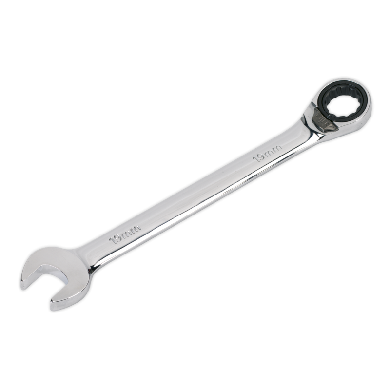 Reversible Ratchet Combination Spanner 19mm