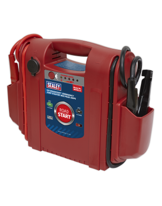 RoadStart® 12V Emergency Jump Starter 1600 Peak Amps